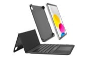 Tastatur - Belkin Connect - keyboard and folio case (protective case) - with magnetic stand - with trackpad Input Device - Tastatur & Folio sæt - Sort - BBZ001AY-V3
