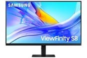 Skærm - 32" Samsung ViewFinity S8 S32D800UBU - 3840x2160 (4K) - 60Hz - IPS - 90W USB-C - KVM switch - LS32D800UBUXEN