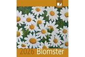 Årbøger - Blomster kalender 2026 - Årbog - spiral binding - 9788775665419