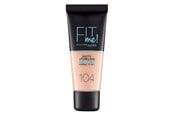 Makeup - L'Oréal Paris Maybelline Fit Me Matte + Poreless Liquid Founda - 3600531480639