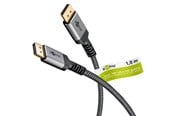 Skærmkabel - Pro DisplayPort Plus 2.0/2.1 - Skærmkabel - 3m - Grå - DP-plus-2.1/2.0-3m-grey