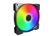 Kabinet Køler - Montech HP140 ARGB PWM Black - Kabinet køler - 140mm - Sort med RGB LED lys - 30 dBA - HP140 ARGB PWM (B)