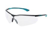 Sikkerhed - Uvex sportstyle - safety glasses - polycarbonate thermoplastic elastomer (TPE) polybutylene terephthalate - black petrol blue - 9193376