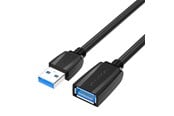 USB kabel - Vention USB-A M/F 3.0 Cable – 3m - VAS-A45-B300