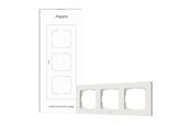 Smart Home - Aqara Switch Frame H2 EU White (3-gang) - AQA_FE-X02D