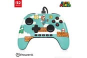 Spil tilbehør - PowerA Advantage-controller med kabel til Nintendo Switch 2 - Mario Time - NSGP0527-01