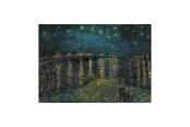 Puslespil - Clementoni Jigsaw Puzzle Artworks Starry Night over the Rhone 1000 pcs. Floor - 37089