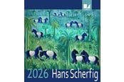 Årbøger - Hans Scherfig kalender 2026 - Årbog - spiral binding - 9788775665334