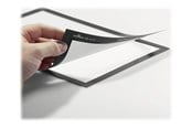Konference & Præsentation - DURABLE Selvklæbende inforamme med oplukkelig magnetisk ramme til dokumenter i A6 format. - 487001