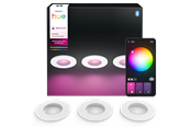 Smart Home - Philips Hue Xamento indbygningsspot til badeværelse 3-pak - 929004611301