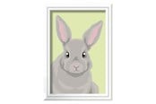 Kreativt Legetøj - Ravensburger CreArt Paint by Numbers - Gray Rabbit - 237180
