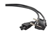 Strømkabel (intern) - Gembird Cablexpert - power cable - IEC 60320 C5 to power CEE 7/7 - 1 m - PC-186-ML12-1M