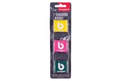 Skrive- og Tegneværktøjer - Bruynzeel - Kneadable Erasers 3 pcs. (Assorted colours) - 60281003