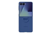 Mobil - Covers & Cases - Samsung Galaxy Z Flip7 - Ring Case (Silicone) - Blue - EF-PF766TNEGWW