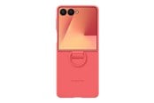 Mobil - Covers & Cases - Samsung Galaxy Z Flip7 - Ring Case (Silicone) - Red - EF-PF766TREGWW
