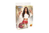 Kostumer - Boland - Belly Dance Set Red 3pcs. - 00458