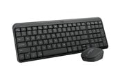 Tastatur - Logitech MK250 Compact Bluetooth Wireless Combo - Tastatur & Mus sæt - Nordisk - Sort - 920-013555
