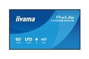 Infoskærme & Digital Skiltning - iiyama ProLite LH5064UHS-B1AG 50" Class (49.5" viewable) LED-backlit LCD display - 4K - for digital signage - LH5064UHS-B1AG