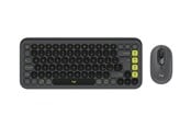 Tastatur - Logitech POP Icon Combo - Tastatur & Mus sæt - Italiensk - Grå - 920-013115
