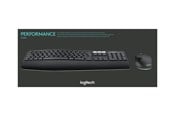 Tastatur - Logitech MK850 Performance - keyboard and mouse set - QWERTY - Italian Input Device - Tastatur & Mus sæt - Italiensk - Sort - 920-008227