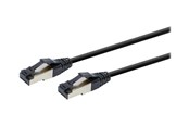Netværkskabel - Gembird Cablexpert patch cable - 2 m - black - Sort - 2m - PP8-LSZHCU-BK-2M
