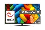 Fladskærms TV - LG 55" Fladskærms TV LED 4K 55NANO81A3A Nano81 Series - 55" LED-backlit LCD TV - 4K - 55NANO81A3A