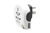 Kabler - diverse - Q2Power USA to Europe - power connector adaptor - NEMA 5-15 to CEE 7/4 - EU->USA - W2US-USB