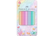 Skrive- og Tegneværktøjer - Faber-Castell Sparkle tinæske pastelfarver 12 ass farver - 201910