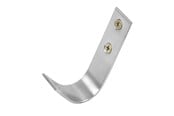 Beslag & hængsler  - Home>it coat hook flat - stainless steel - 13516