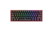 Tastatur - REDRAGON K616-RGB Fizz Pro - Gaming Tastatur - Uden Numpad - Amerikansk engelsk - Sort - K616-RGB