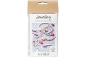 Kreativitet & Hobbyartikler - Creativ Company - Mini Hobbyset Jewelry Elastic Bracelet and Ring - 970864