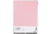 Kreativitet & Hobbyartikler - Creativ Company - Cardboard Light Red A4 220g 10 pcs. - 219019