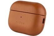 Mobil - Andet Tilbehør - FIXED PodsLeather Case for Airpods 4/4 ANC Brown - FIXLP-1473-BRW