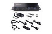 USB hub - StarTech.com 7-Port Industrial USB Hub 10Gbps Hub Metal Mountable TAA - hub - industrial - 7 ports - rack-mountable - TAA Compliant USB hub - 7 ports - Sort - HB31C5A2CME
