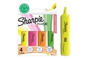 Skrive- og Tegneværktøjer - Sharpie Fluo XL Highlighters | Mejselspids | Forskellige fluorescerende farver | 4 stk - 2190473