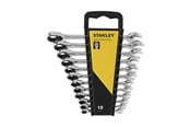 Håndværktøj - Stanley Ratchet Wrenches Set - 12 Pcs - STMT82847-0