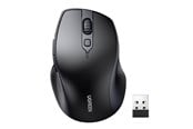 Mus - UGREEN Ergonomic Wireless Mouse - Mus - Sort - 90395-UG