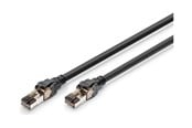 Netværkskabel - DIGITUS patch cable - 2 m - black - Sort - 2m - DK-1843-020