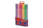Skrive- og Tegneværktøjer - STABILO Pen 68 - Felt-tip pen - ColorParade - Set of 20 - Red - 4210146
