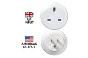 Mobil - Adaptere & Opladere - Go Travel UK-USA Adaptor Twin - 5016326102743