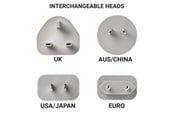Fritid & Rejser - Go Travel Worldwide 3 Port USB-A Oplader - 5016326100541