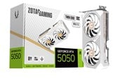 Grafikkort - ZOTAC GeForce RTX 5050 Twin Edge OC White - 8GB GDDR6 RAM - Grafikkort - ZT-B50500Q-10M