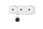 CPU Køler - Lian Li Hydroshift II LCD-C 360TL Wireless White - CPU Vandkøling - Max 28 dBA - G89.GHS2LCD36TW.00