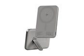 Powerbank - empower by PanzerGlass empower Bank w. Spin Stand | 5000mAh | Titanium Powerbank - Sølv - 5000 mAh - EM34876