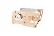 Babylegetøj - Classic World Wooden 2in1 Learning Tower and Table Adjustable 90cm - 60522