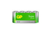 Batteri - GP Super Alkaline D batteri, 13A/LR20, 4-pak - 151486