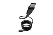 USB kabel - empower by PanzerGlass Magnetic 240W USB-C to USB-C Cable | USB 2.0 | 1.5M | Space Black - EM68208