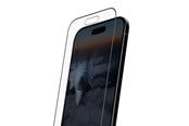 Mobil - Beskyttelsesglas - PanzerGlass Stealth Screen Protector w. Black Frame iPhone Air | Ultra-Wide Fit w. FASTFIT IN-A-BOX - PG58930