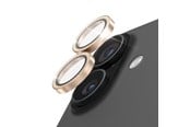 Mobil - Beskyttelsesglas - PanzerGlass Hoops® Glitter Gold Camera Lens Protector iPhone 17 | iPhone 16 | 16 Plus - PG46936