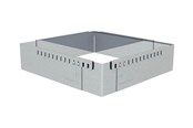 Bageplader, Bradepander & Riste - De Buyer Bageplade pastry mold - 20 x 20 cm to 37 x 37 cm - DB3013-20
